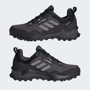 Women’s Adidas Terrex AX4 Gore-Tex black/gray hiking sneakers 7